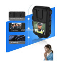 Pantalla TFT mini HD1080P 30fps cámara de video de cuerpo de policía inalámbrica de visión nocturna infrarroja a prueba de agua con GPS / GPRS